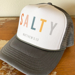 Salty Trucker - ponytail trucker