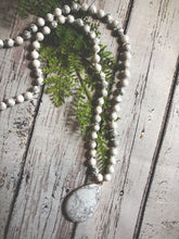 Load image into Gallery viewer, White Natural Long Necklace