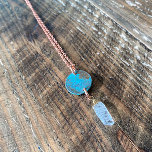 Penny Crystal Necklace